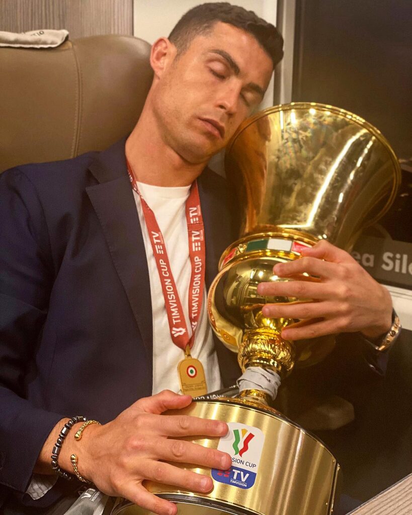 Ronaldo schläft